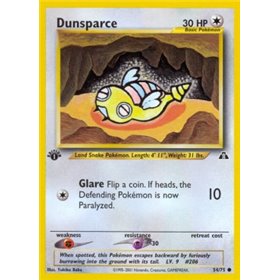 NDI 054 - Dunsparce - 1st Edition NDI 054 - Dunsparce - 1st Edition