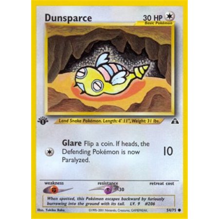 NDI 054 - Dunsparce - 1st Edition