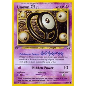 NDI 069 - Unown [O] - 1st Edition