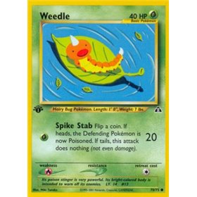 NDI 070 - Weedle - 1st Edition NDI 070 - Weedle - 1st Edition