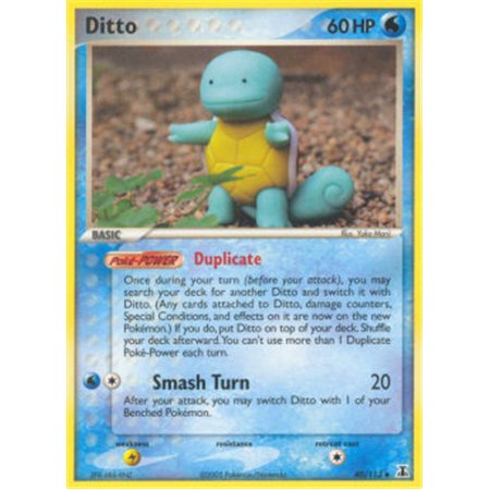 DS 040 - Ditto [Squirtle] - Reverse Holo