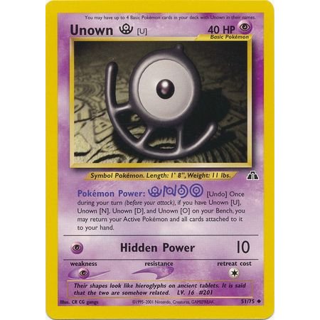 NDI 051 - Unown [U]