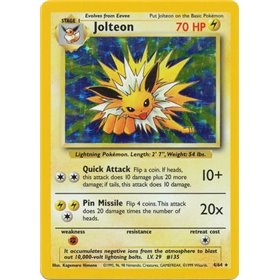 JU 004 - Jolteon - No Set Symbol JU 004 - Jolteon - No Set Symbol