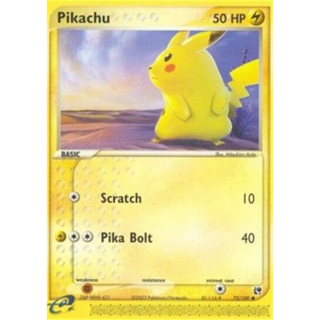 SS 072 - Pikachu - Reverse Holo