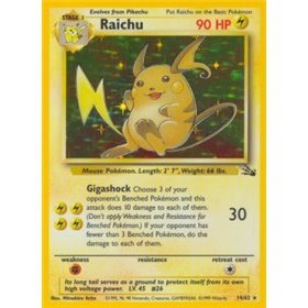 FO 014 - Raichu FO 014 - Raichu