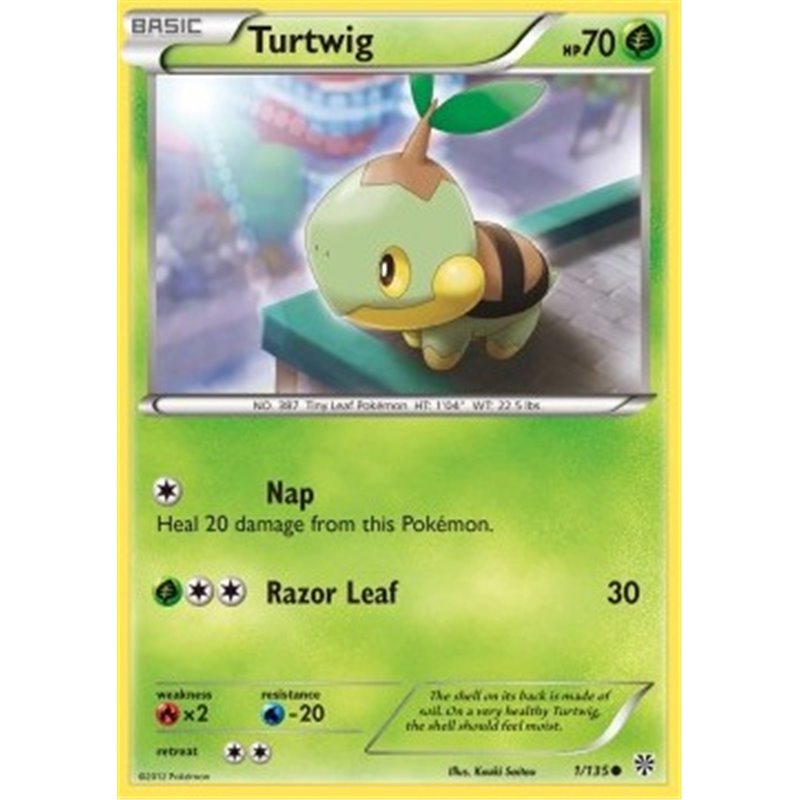 PLS 001 - Turtwig - Reverse Holo