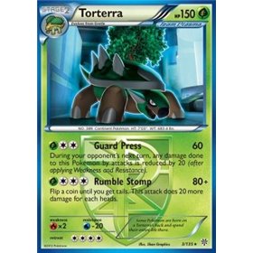 PLS 003 - Torterra - Reverse Holo PLS 003 - Torterra - Reverse Holo