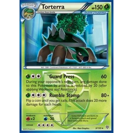 PLS 003 - Torterra - Reverse Holo
