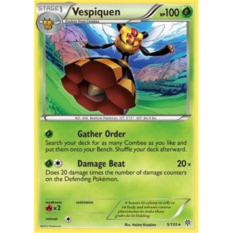 PLS 005 - Vespiquen - Reverse Holo