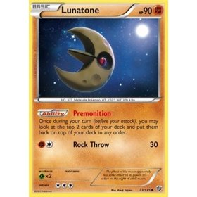 PLS 073 - Lunatone - Reverse Holo PLS 073 - Lunatone - Reverse Holo