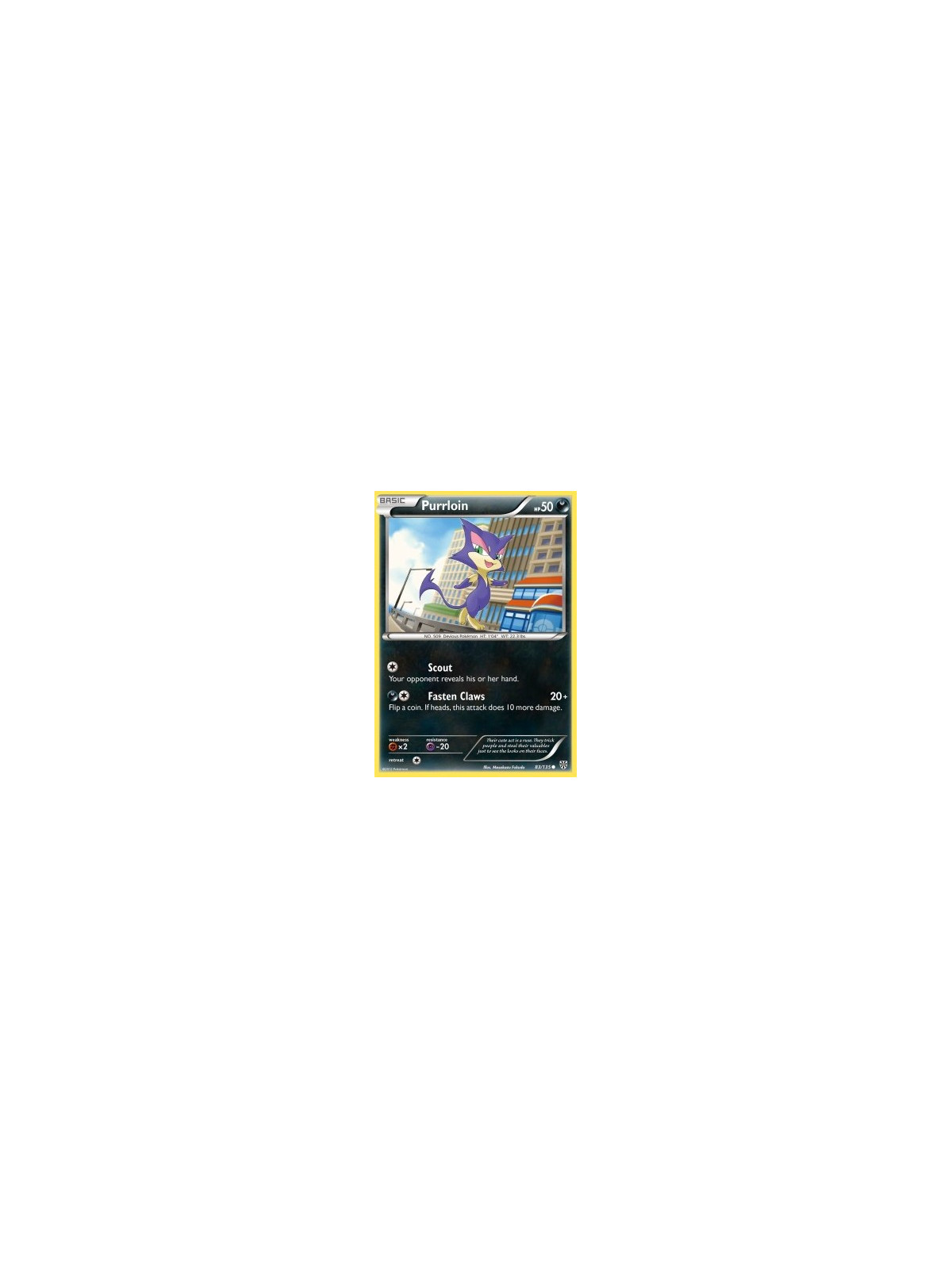 PLS 083 - Purrloin - Reverse Holo