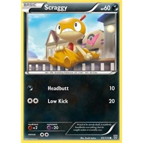 PLS 085 - Scraggy - Reverse Holo