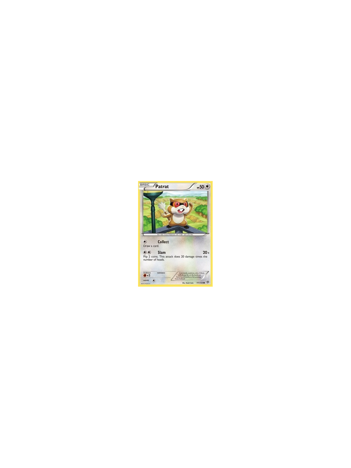 PLS 111 - Patrat - Reverse Holo