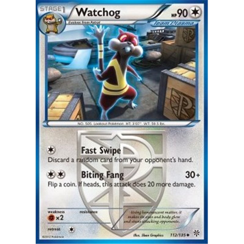 PLS 112 - Watchog - Reverse Holo