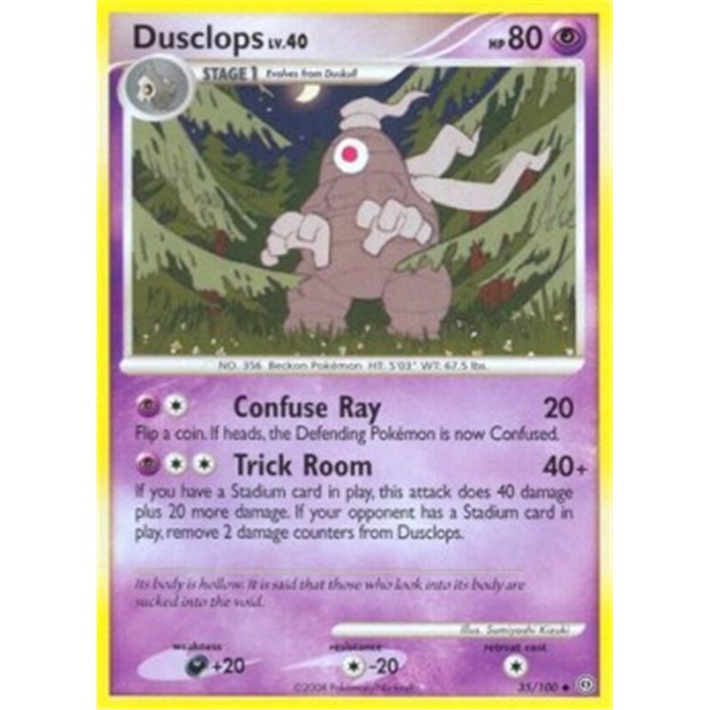 STF 035 - Dusclops Lv.40 - Reverse Holo