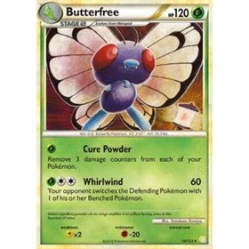 HS 016 - Butterfree - Reverse Holo HS 016 - Butterfree - Reverse Holo