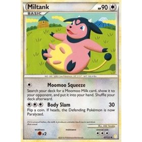 HS 047 - Miltank - Reverse Holo HS 047 - Miltank - Reverse Holo