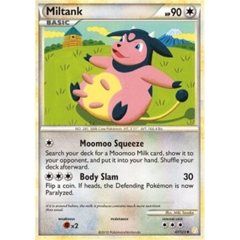 HS 047 - Miltank - Reverse Holo