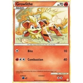 HS 065 - Growlithe - Reverse Holo HS 065 - Growlithe - Reverse Holo