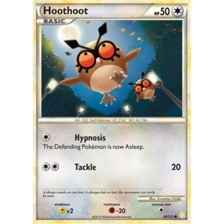HS 066 - Hoothoot - Reverse Holo