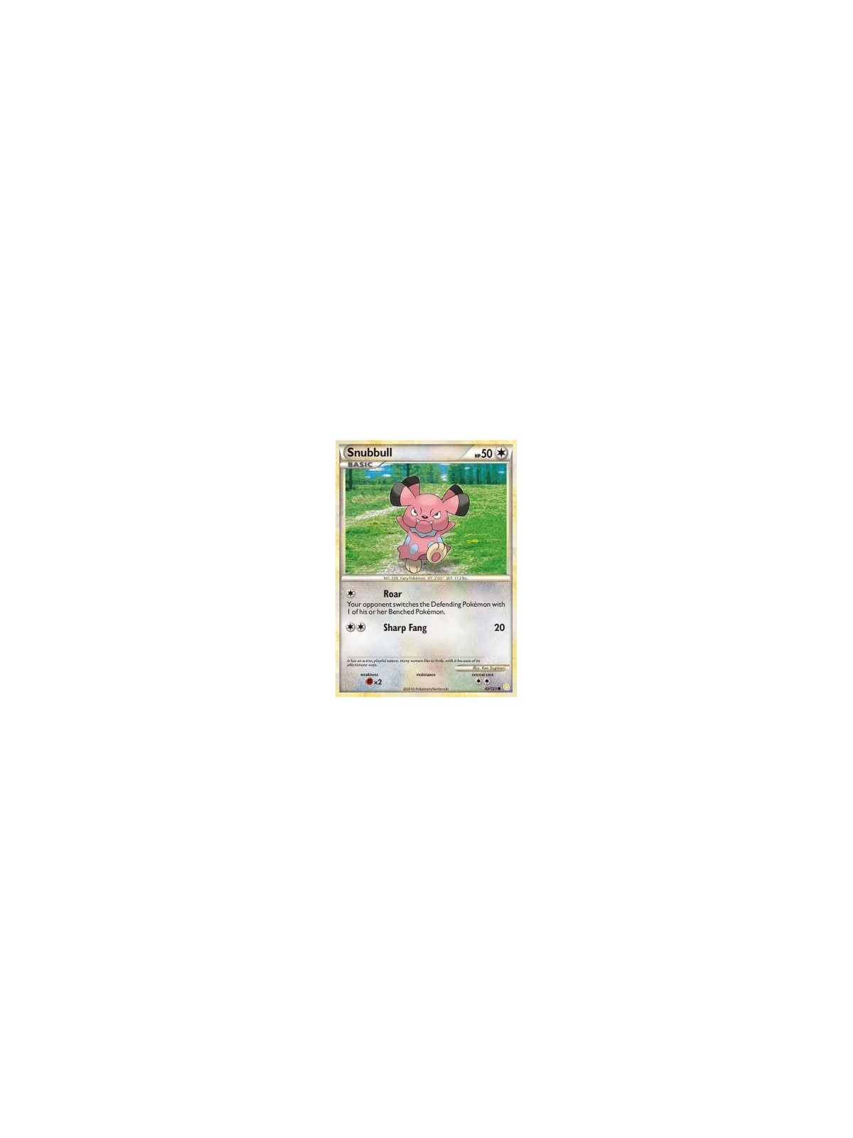 HS 082 - Snubbull