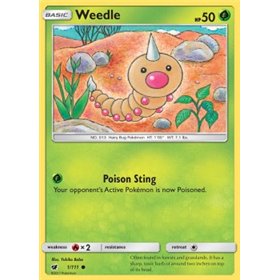 CIN 001 - Weedle  CIN 001 - Weedle