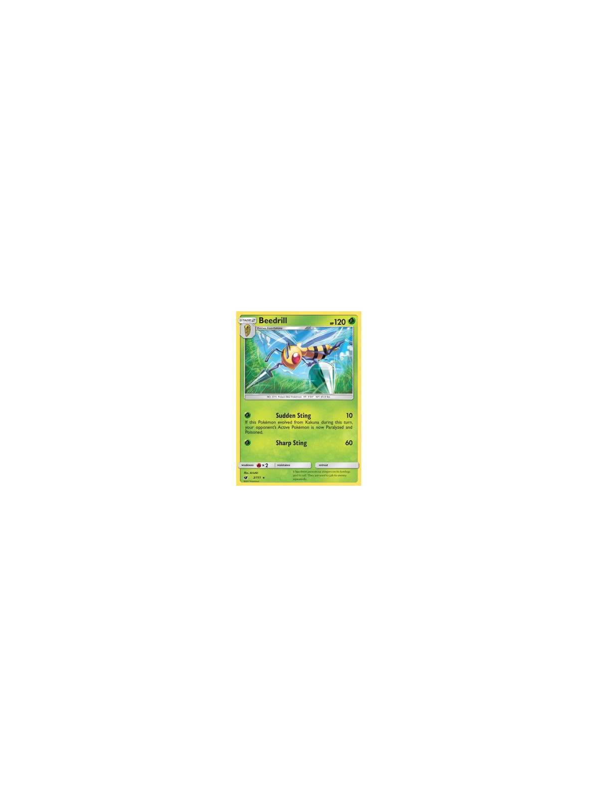 CIN 003 - Beedrill 