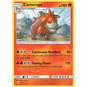 CIN 014 - Camerupt  CIN 014 - Camerupt