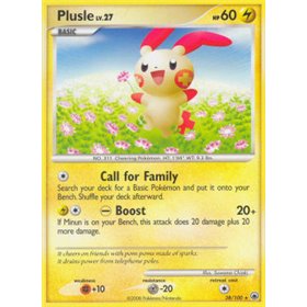 MD 028 - Plusle Lv.27 - Reverse Holo MD 028 - Plusle Lv.27 - Reverse Holo
