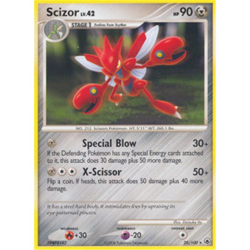 MD 029 - Scizor Lv.42 - Reverse Holo
