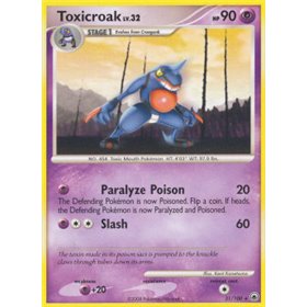 MD 031 - Toxicroak Lv.32 - Reverse Holo MD 031 - Toxicroak Lv.32 - Reverse Holo