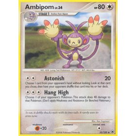 MD 035 - Ambipom Lv.34 - Reverse Holo MD 035 - Ambipom Lv.34 - Reverse Holo