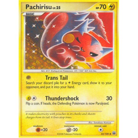 MD 043 - Pachirisu Lv.25 - Reverse Holo