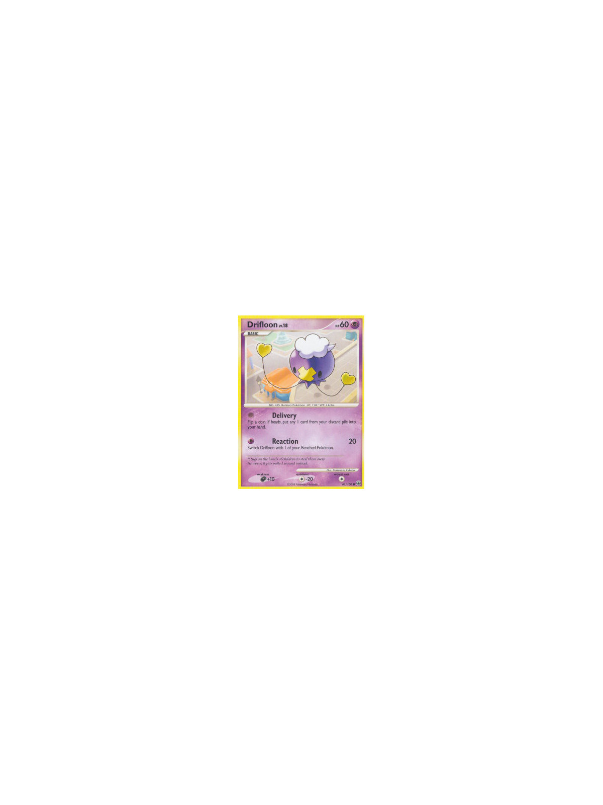 MD 061 - Drifloon Lv.18