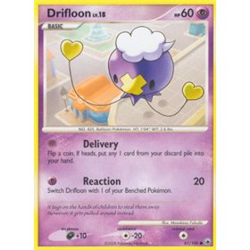 MD 061 - Drifloon Lv.18 - Reverse Holo MD 061 - Drifloon Lv.18 - Reverse Holo