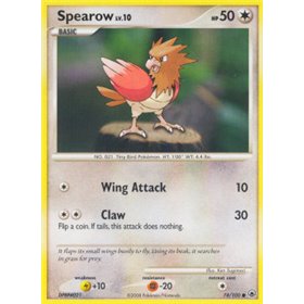 MD 074 - Spearow Lv.10 - Reverse Holo MD 074 - Spearow Lv.10 - Reverse Holo