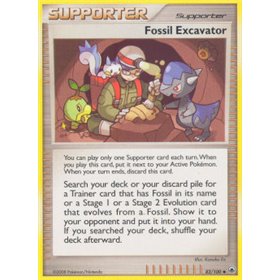 MD 082 - Fossil Excavator - Reverse Holo MD 082 - Fossil Excavator - Reverse Holo