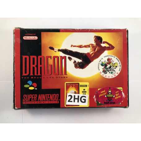Dragon: The Bruce Lee StorySNES Spellen met Doos SNES€ 34,95 SNES Spellen met Doos