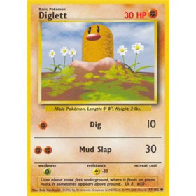 BS 047 - Diglett  BS 047 - Diglett