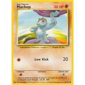 BS 052 - Machop  BS 052 - Machop
