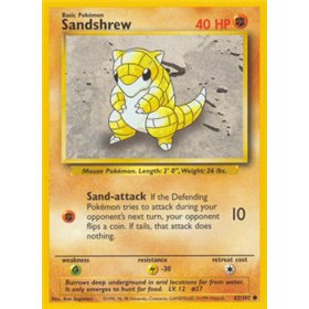 BS 062 - Sandshrew  BS 062 - Sandshrew