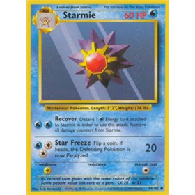 BS 064 - Starmie - 1st Edition BS 064 - Starmie