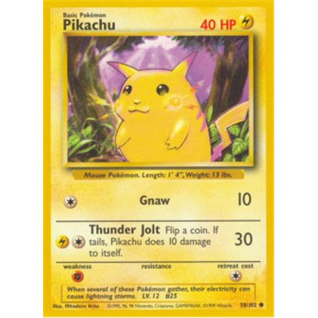 BS 058 - Pikachu 