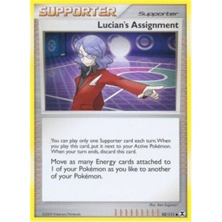 RR 092 - Lucian's Assignment - Reverse Holo