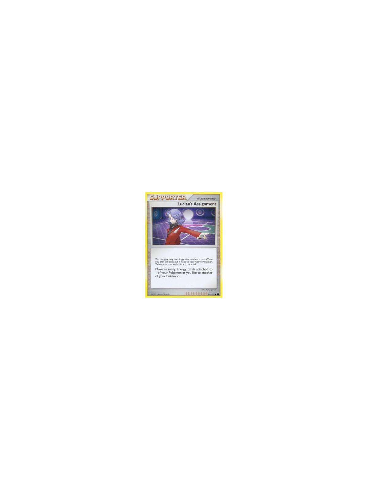 RR 092 - Lucian's Assignment - Reverse Holo