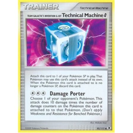 RR 095 - Team Galactic's Invention G-107 Technical Machine [G] - Reverse Holo