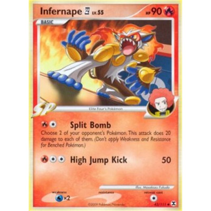RR 043 - Infernape [4] Lv.55 - Reverse Holo