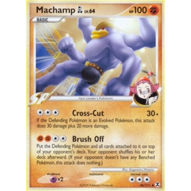 RR 046 - Machamp [GL] Lv.64 - Reverse Holo