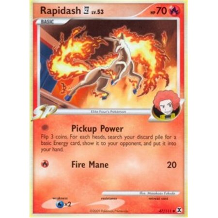 RR 047 - Rapidash [4] Lv.53 - Reverse Holo