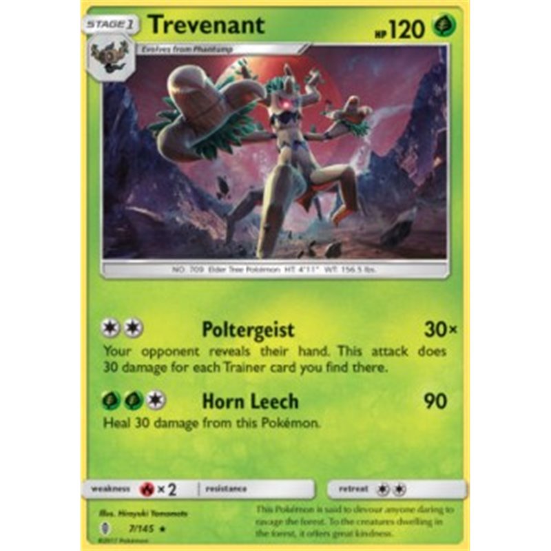 GRI 007/145 - Trevenant - Reverse Holo